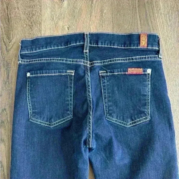 7 for all mankind jeans.  The Skinny. Women’s size 26. - Picture 5 of 5